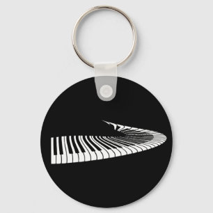 Piano Keys Keychain