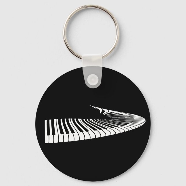Piano Keys Keychain (Front)