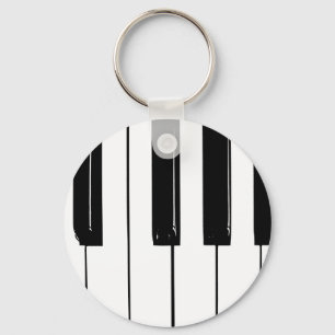 Piano Keys Keychain
