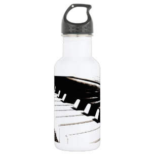 Piano Keys Macro 532 Ml Water Bottle
