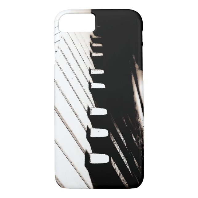 Piano Keys Macro Case-Mate iPhone Case (Back)