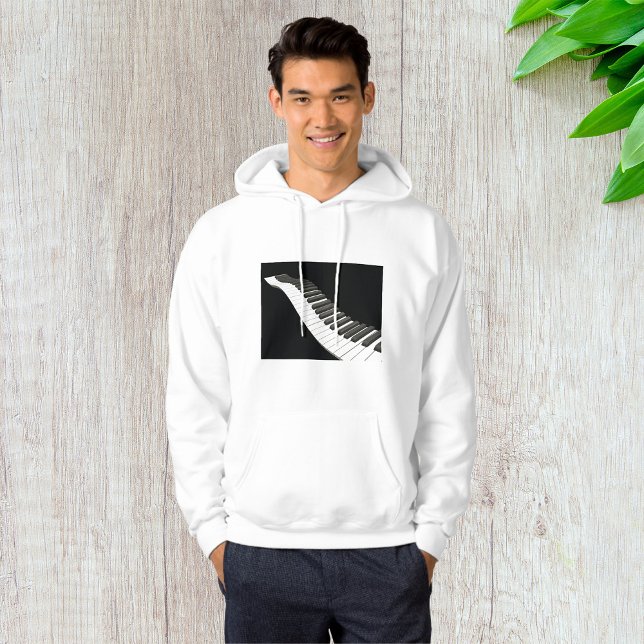 Piano Keys Mens Hoodie (Creator Uploaded)