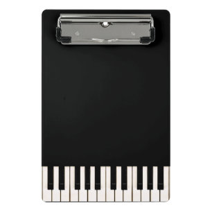 Piano Keys Mini Clipboard