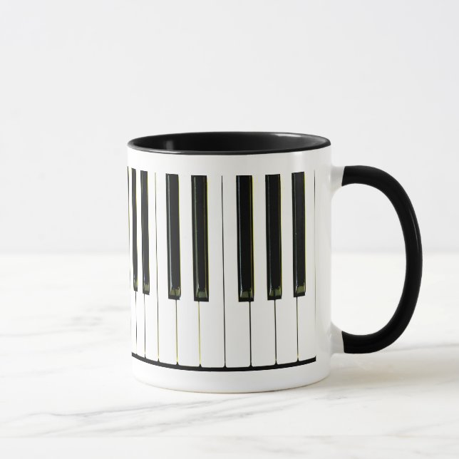 Piano Keys Mug (Right)
