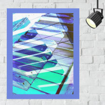 Piano Keys Musical Instrument Modern Art