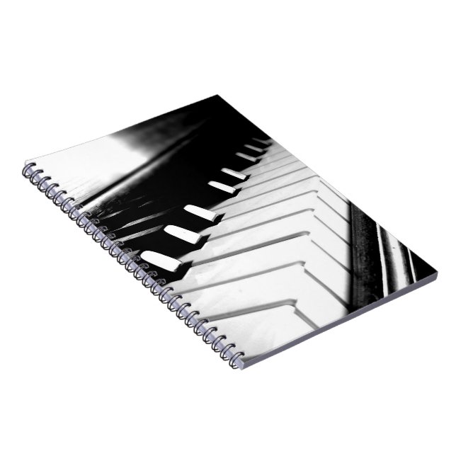 Piano Keys Notebook (Right Side)