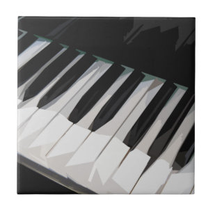 Piano Keys Organ Keys Player Music Black and White Tile