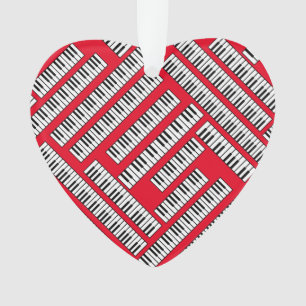 Piano Keys  Ornament