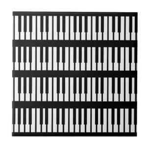 Piano Keys Pattern Tile