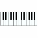 Piano keys photo sculpture keychain<br><div class="desc">You can TRANSFER this DESIGN to other Zazzle products. You can click CUSTOMIZE FURTHER to add, ajust, delete or change details like the background colour or text. The designs are made in high-resolution vector graphics for a professional print. Thank you for choosing my designs and stopping by store Pedro Vale....</div>