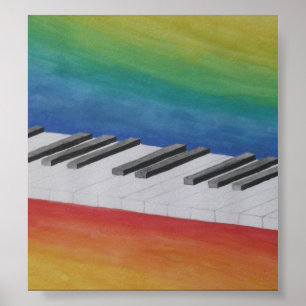 Piano Keys Poster
