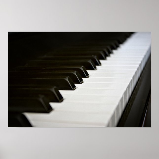 Piano Keys poster print (Front)