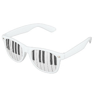 Piano Keys Retro Sunglasses