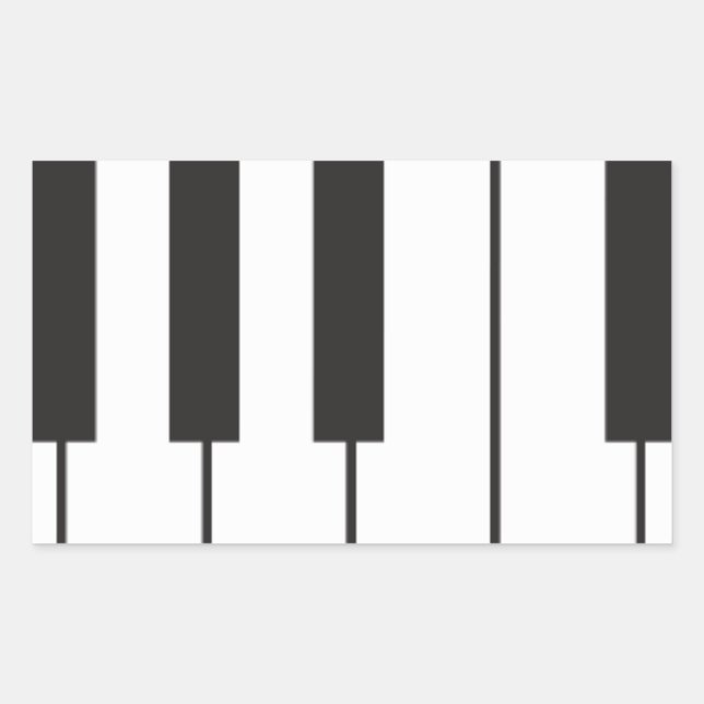 Piano Keys Sticker (Front)