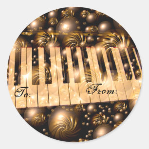 Piano Keys_ Sticker