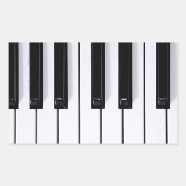 Piano Keys Sticker (Front)