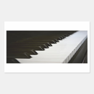 Piano Keys stickers (rectangle)