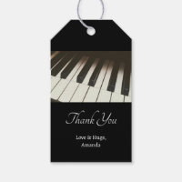 Piano Keys - Stylish Black & White Photograph