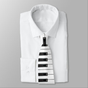 Piano Keys Tie