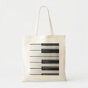 Piano Keys Tote Bag