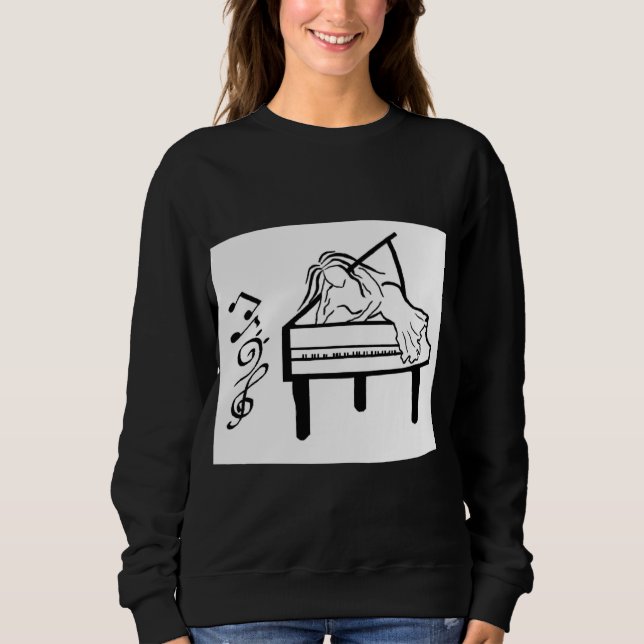 Piano Lady Sweatshirt (Front)