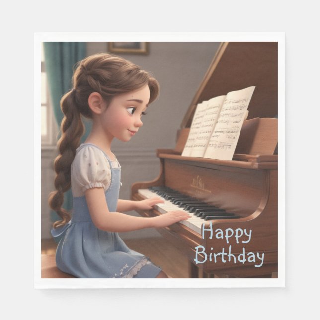 Piano Lesson Napkin (Front)