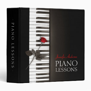 Piano Lessons Classical Music Scores binder