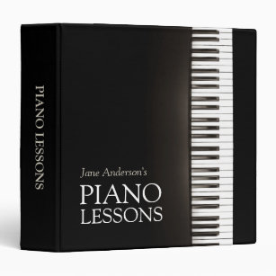 Piano Lessons Music Teacher Binder