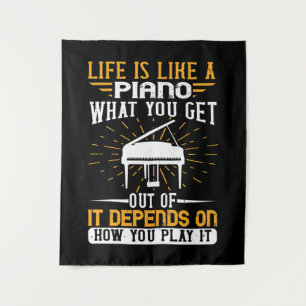 Piano - Life Is Like A Piano Tapestry
