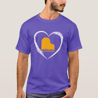 piano love retro T-Shirt