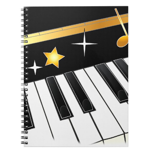 Piano Lover Notebook (Front)