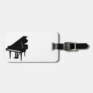 Piano Luggage Tag