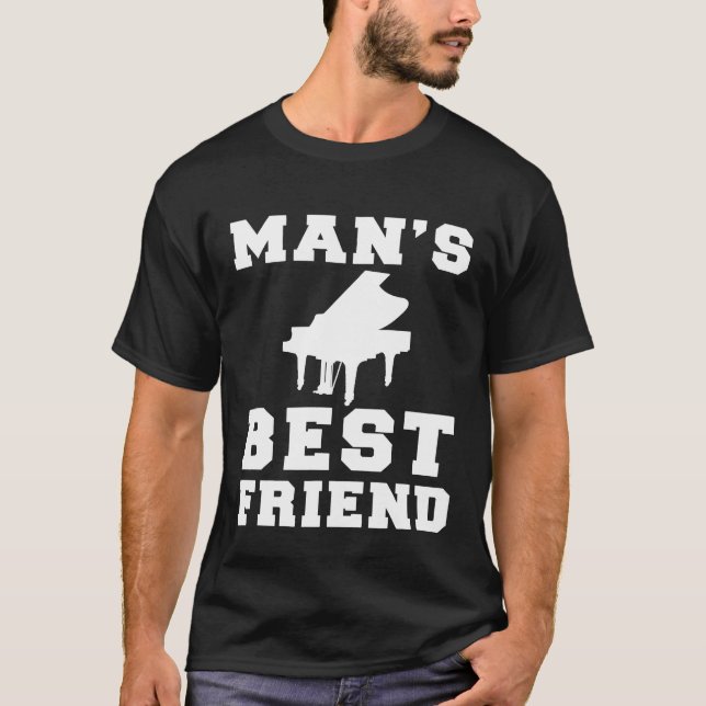 piano mans best friend tee (Front)