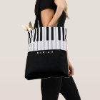 Piano moderne sac fourre-tout tout-en-un avec nom