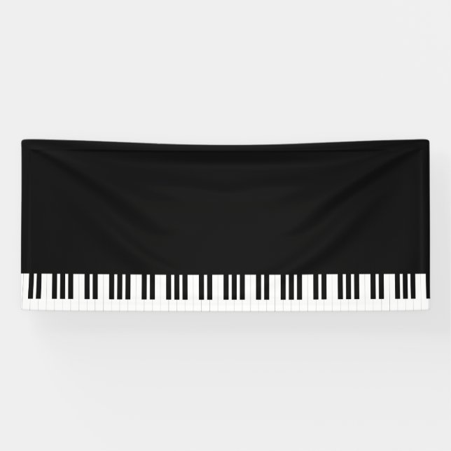 PIANO MUSIC BANNER (Horizontal)