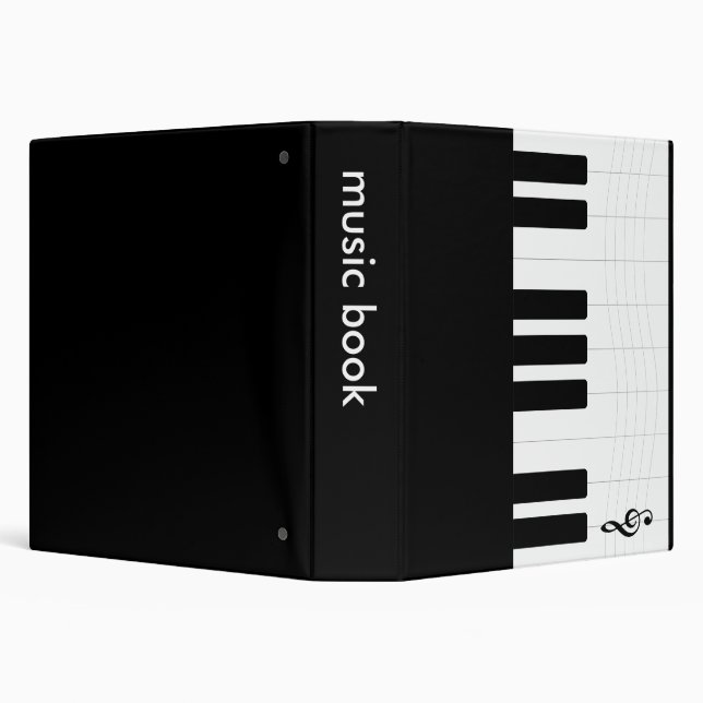 Piano Music Book Lyrics Binder (Background)