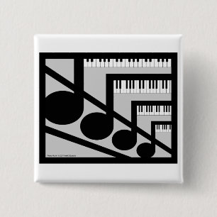 Piano Music Button