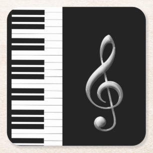 Piano Music Coaster