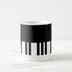 PIANO MUSIC COFFEE MUG