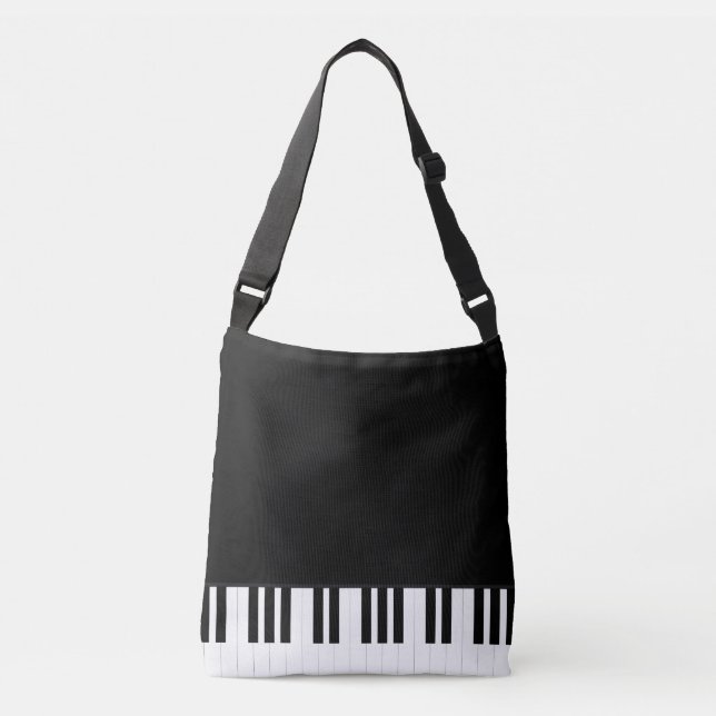 PIANO MUSIC CROSSBODY BAG (Front)