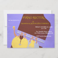 Piano Music Duet Recital Event 