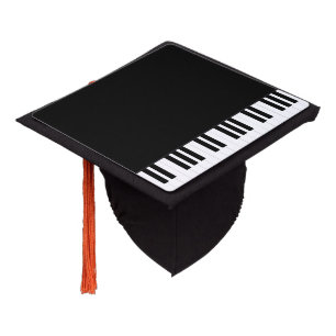 PIANO MUSIC GRADUATION CAP TOPPER
