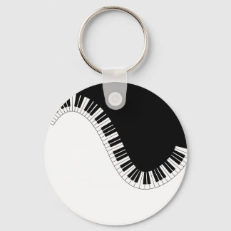 PIANO MUSIC KEYCHAIN