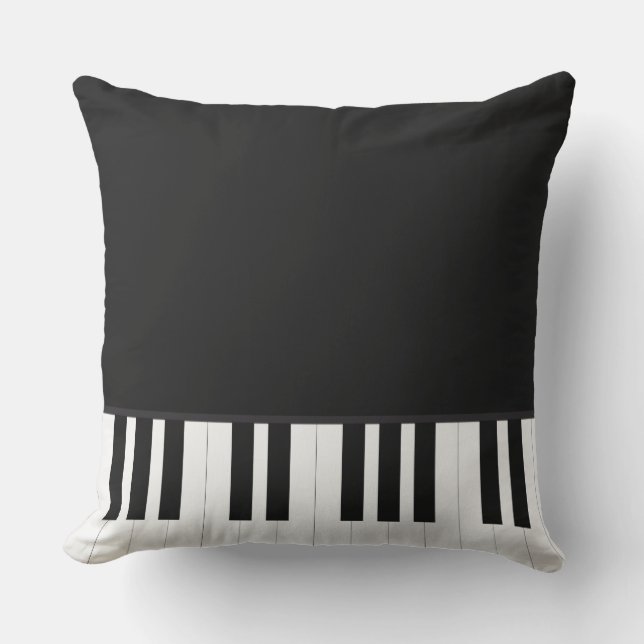 PIANO MUSIC OUTDOOR PILLOW (Front)