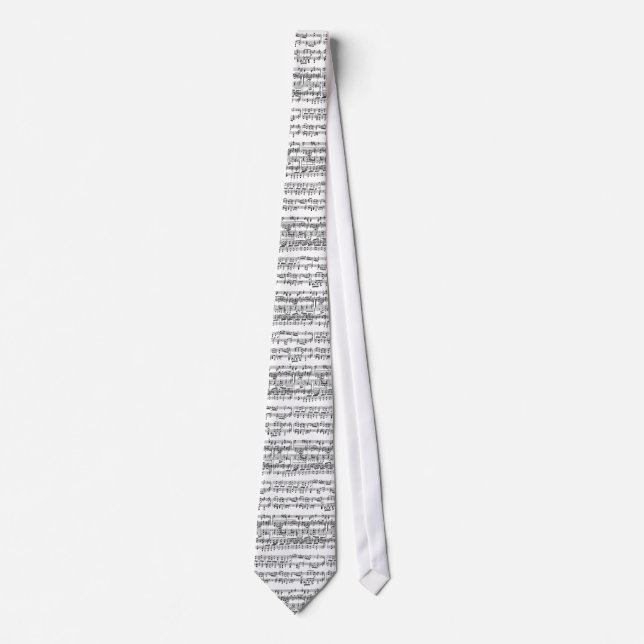PIANO MUSIC SHEET TIE (Front)