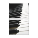 Piano Music Wrapped Canvas Gallery Wrapped Canvas