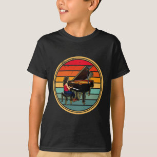 Piano musical instrument keyboard Musician Sheet T T-Shirt