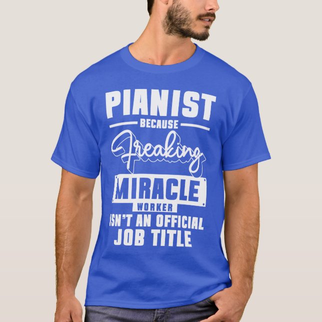 Piano Musical Instrument retro T-Shirt (Front)