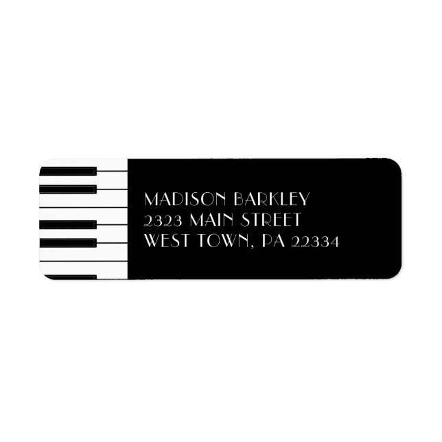 Piano Musician Music Teacher (Front)
