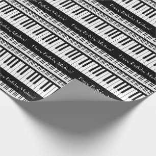Piano Musician Music Teacher Wrapping Paper
